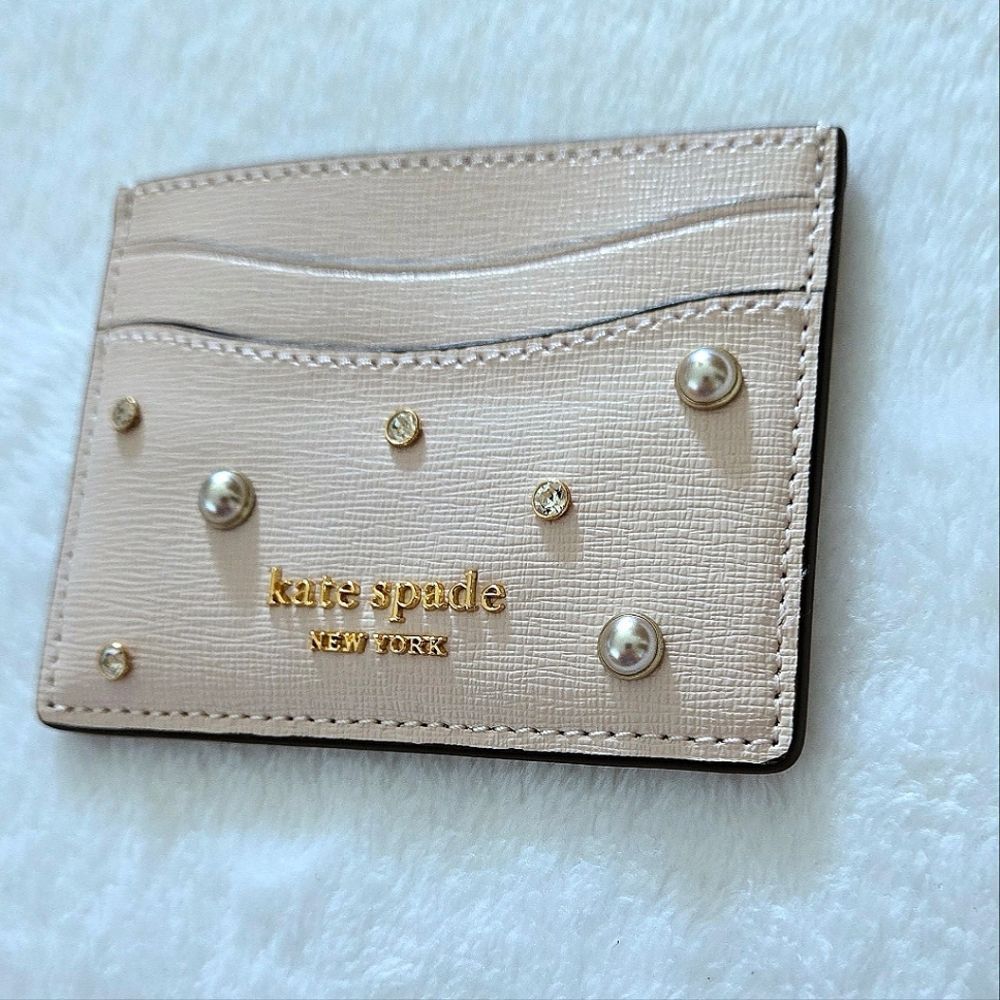 Kate Spade♠️ "Purl Embellished" Card💳 Holder - NWT - Picture 5 of 15